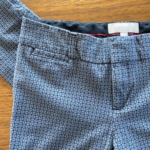 Banana Republic Sloan Grey Pattern Pants